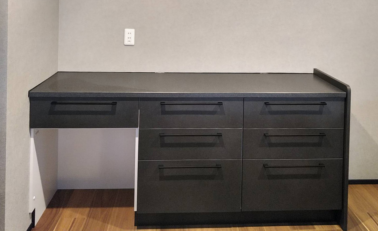 M様邸　キッチンカップボード