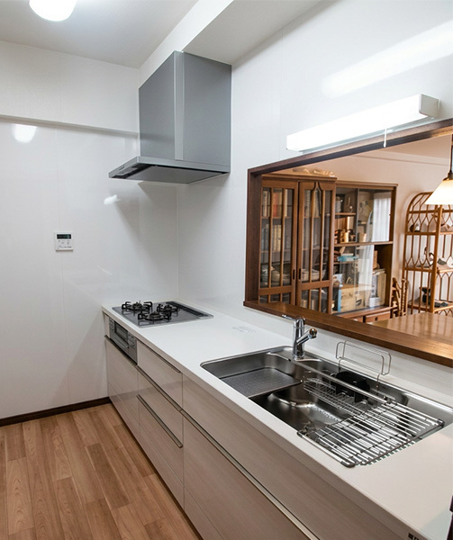 Y様邸　対面キッチン