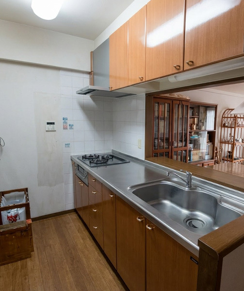 Y様邸　対面キッチン 施工前